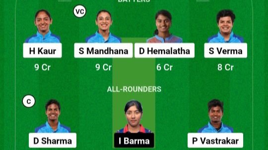 India Women VS Nepal Women Dream11 Prediction