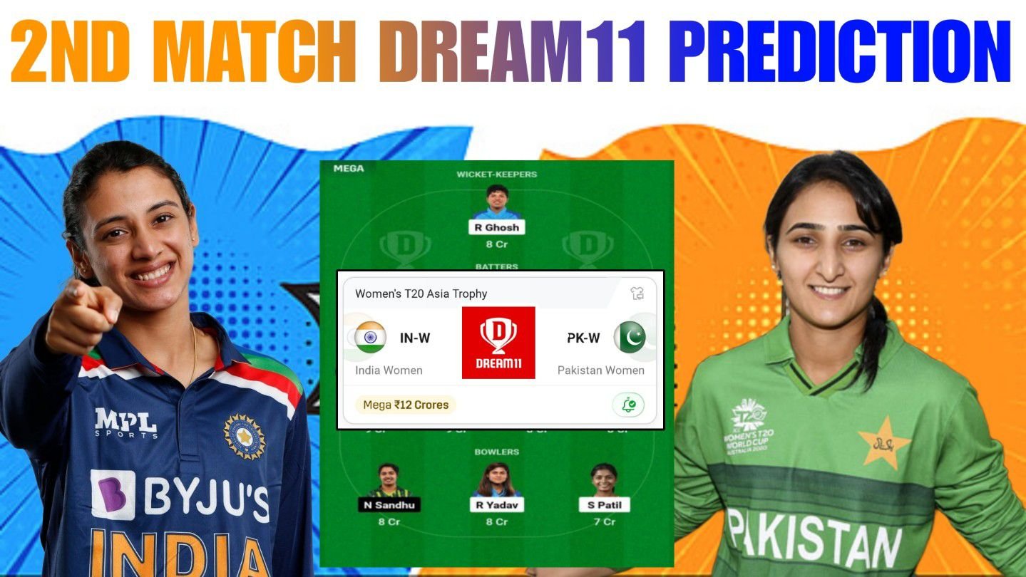 IND-W VS PAK-W Dream11 Prediction