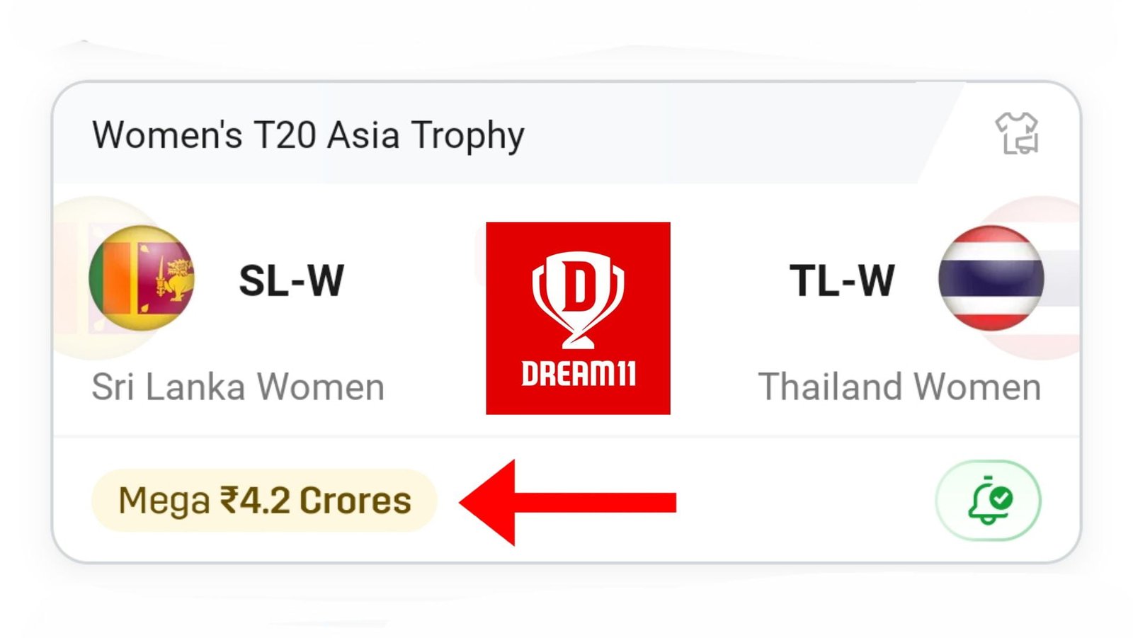 SL W VS THA W Dream11 Prediction Hindi