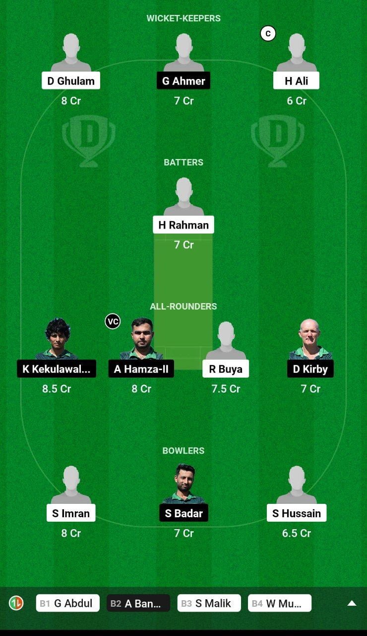 BAP Vs RC Dream11 Prediction