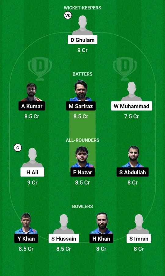 BAP VS BOL Dream11 Prediction Team 