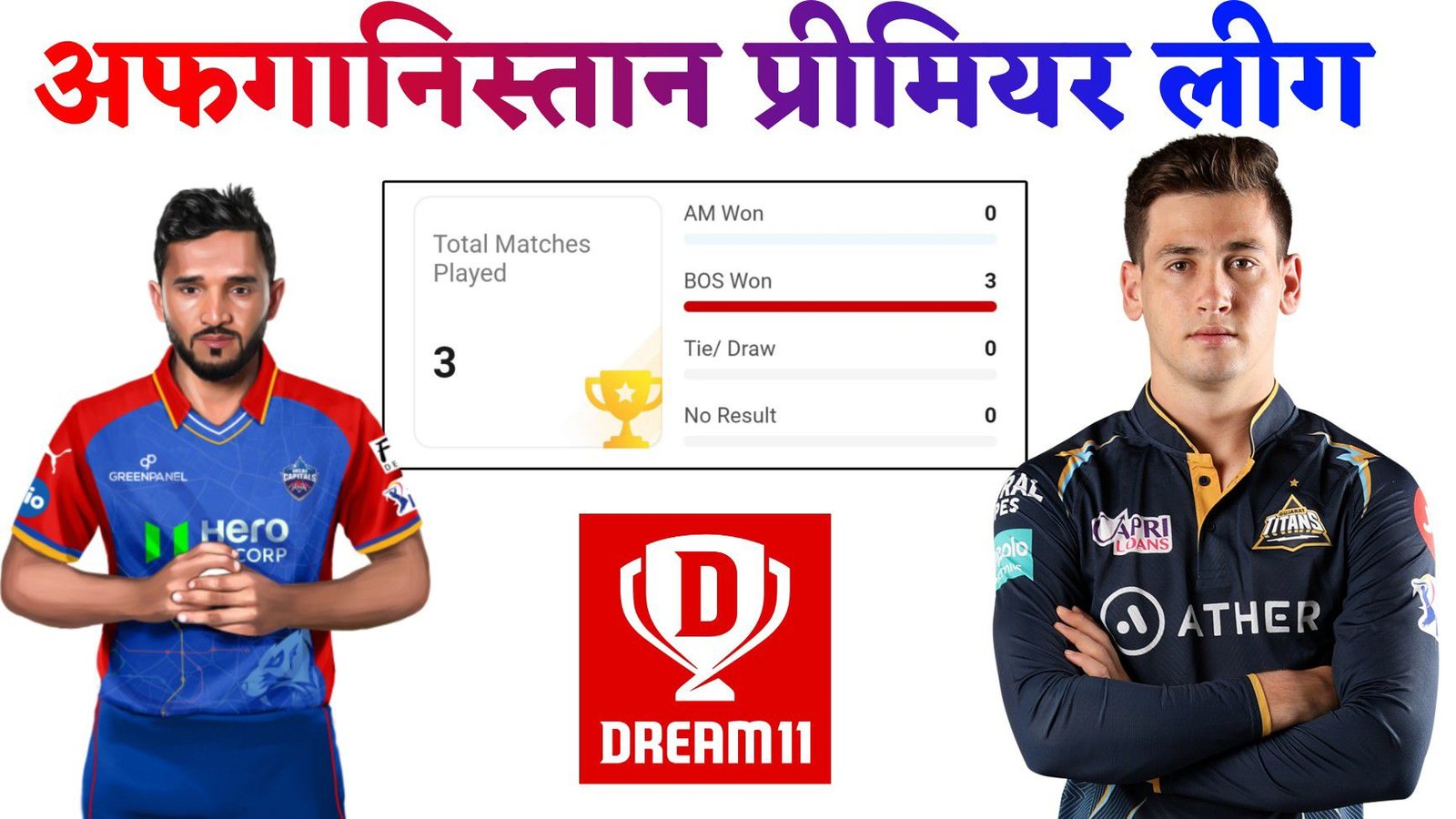 AM VS BOS Dream11 Prediction Hindi