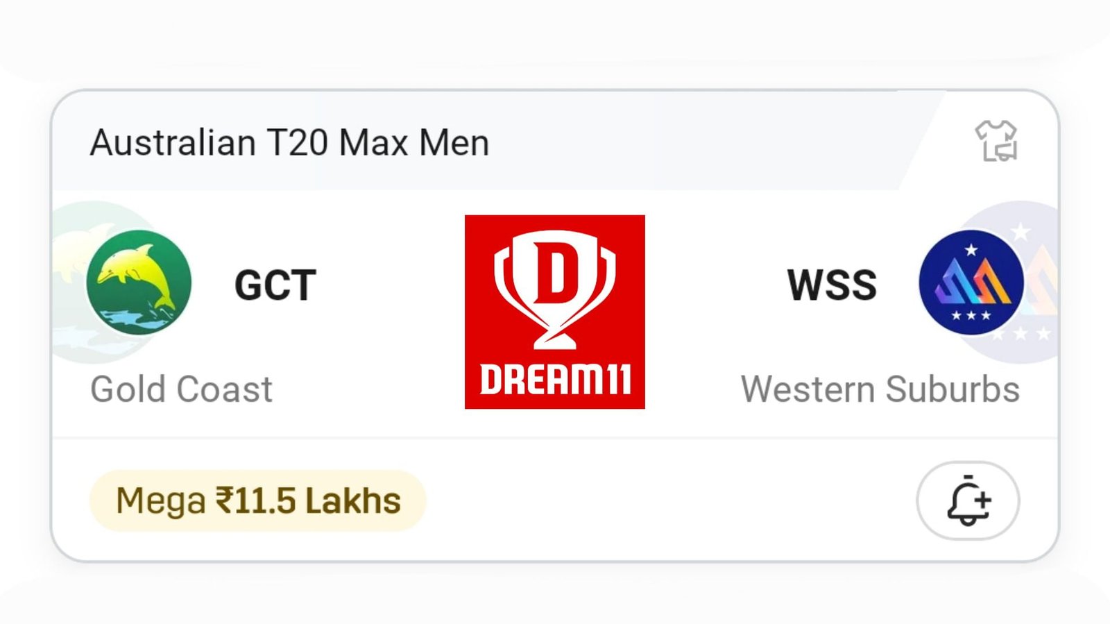 GCT VS WSS Dream11 Prediction Hindi