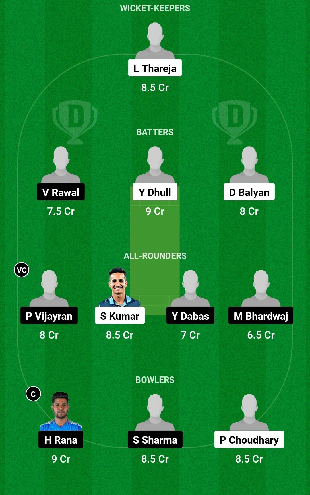 CDK VS NDS Dream11 Prediction Hindi