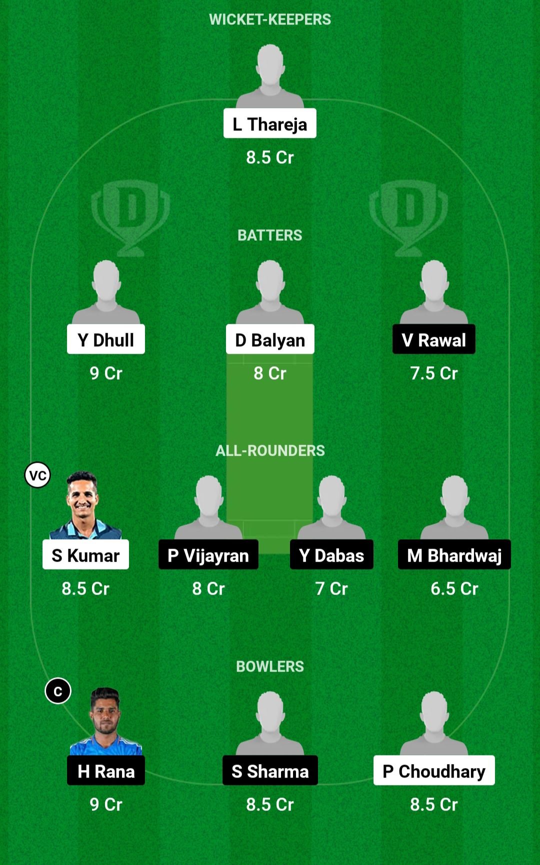 CDK VS NDS Dream11 Prediction Hindi