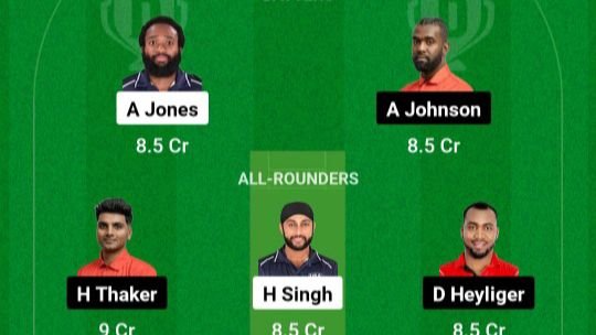 USA VS CAN Dream11 Prediction Hindi