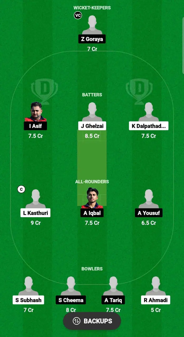 SNA VS SAL Dream11 Prediction team