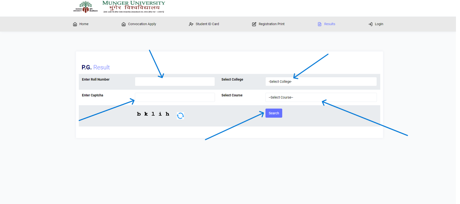  Munger University PG 2nd Semester Result 2024 Check & Download Process