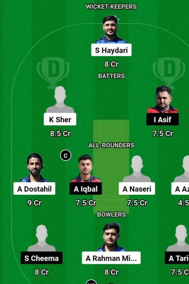 VID VS SAL Dream11 Prediction Team