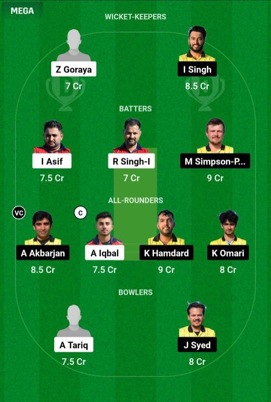 SAL VS VCC Dream11 Prediction