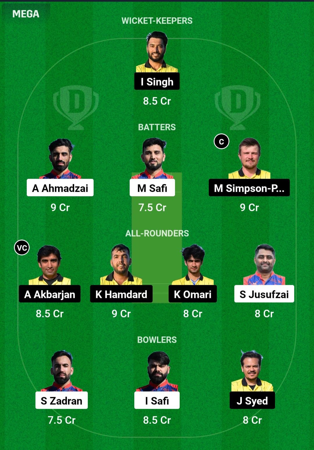 DST VS VCC Dream11 Prediction