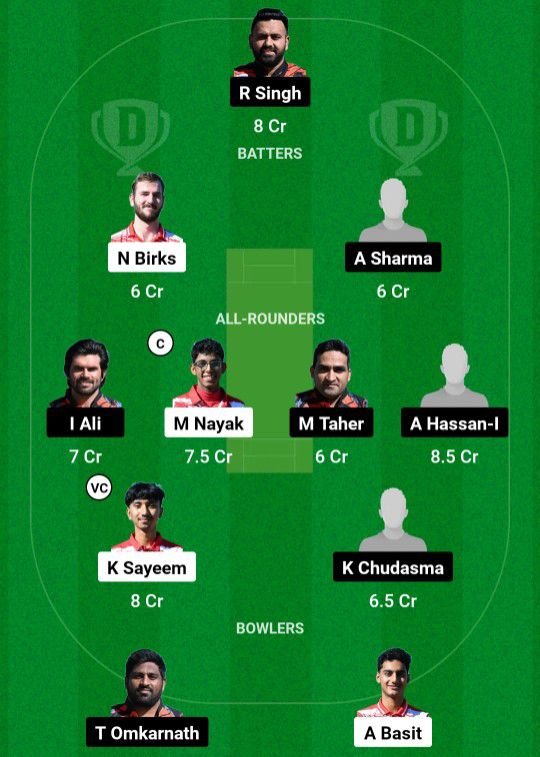 SOS VS LJU Dream11 Prediction team