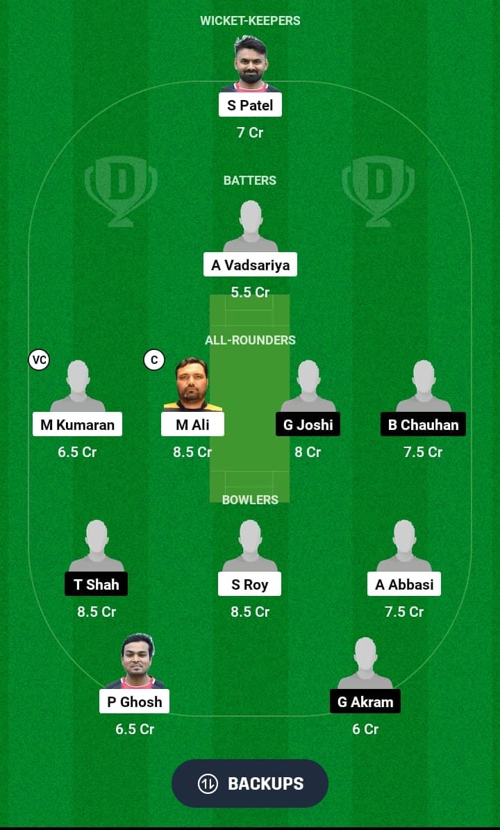 MTD VS AUM Dream11 Prediction team 