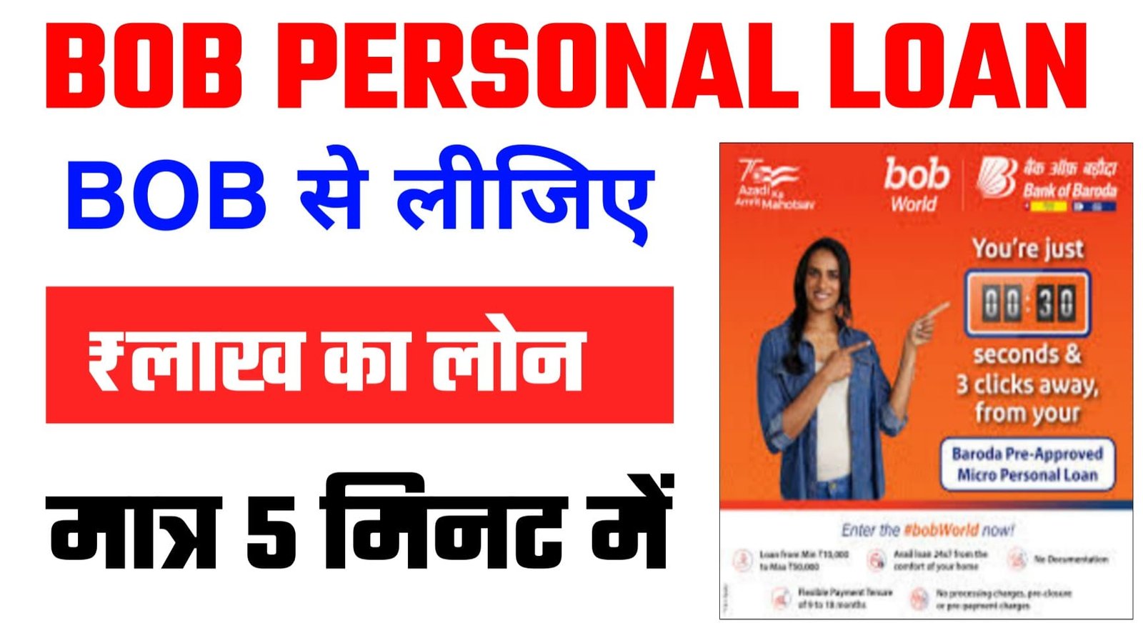 BOB Personal Loan 2024