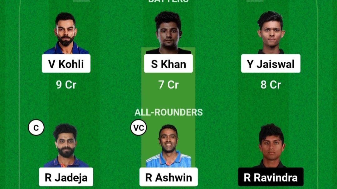 IND VS NZ Dream11 Prediction Hindi