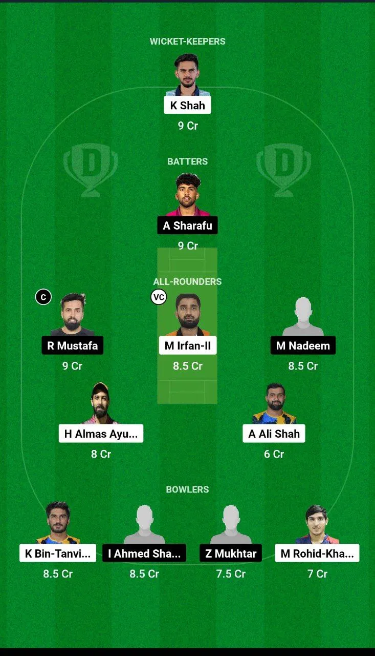 SHA VS ABD Dream11 Prediction Team