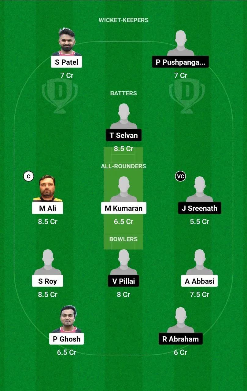 MTD VS VLS Dream11 Prediction team