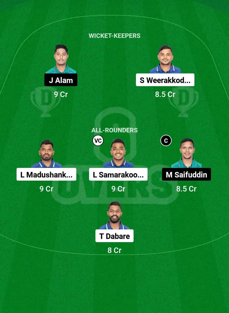 SL Vs BAN Dream11 Prediction Team 