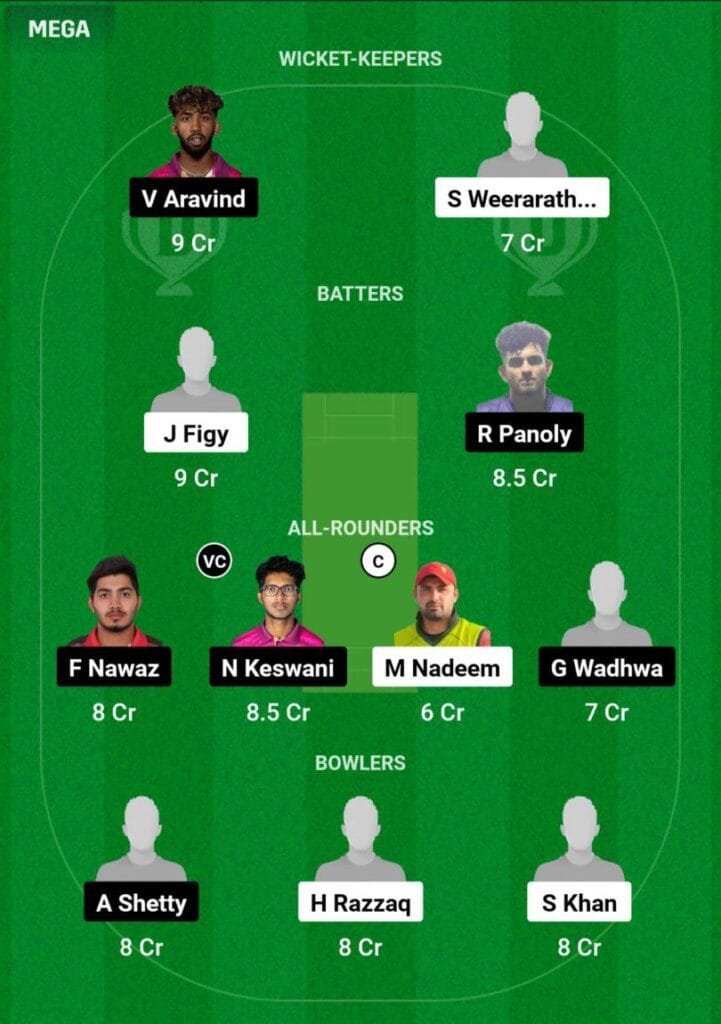 ABD VS DUB Dream11 Prediction team 2