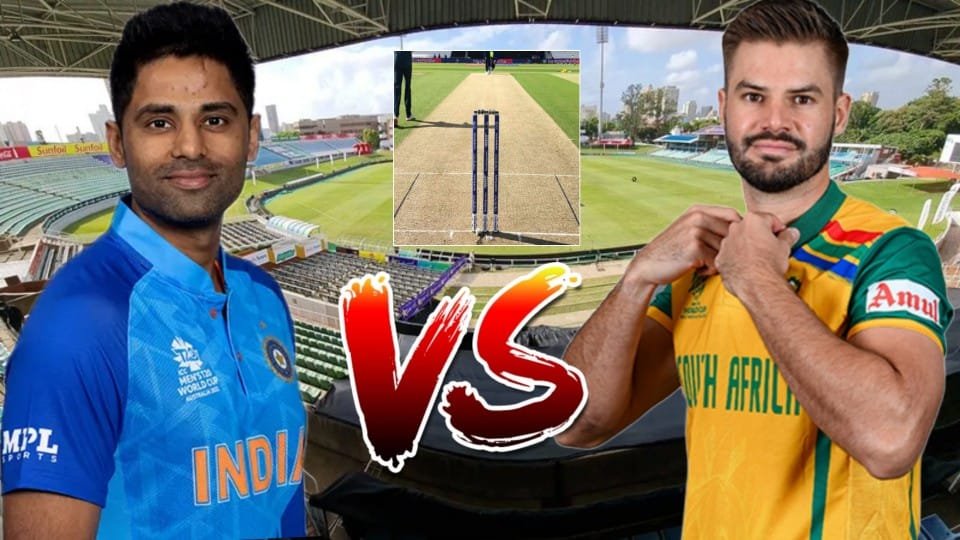 SA VS IND Pitch Report Hindi