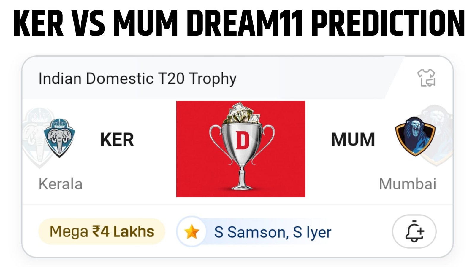 KER Vs MUM Dream11 Prediction Hindi