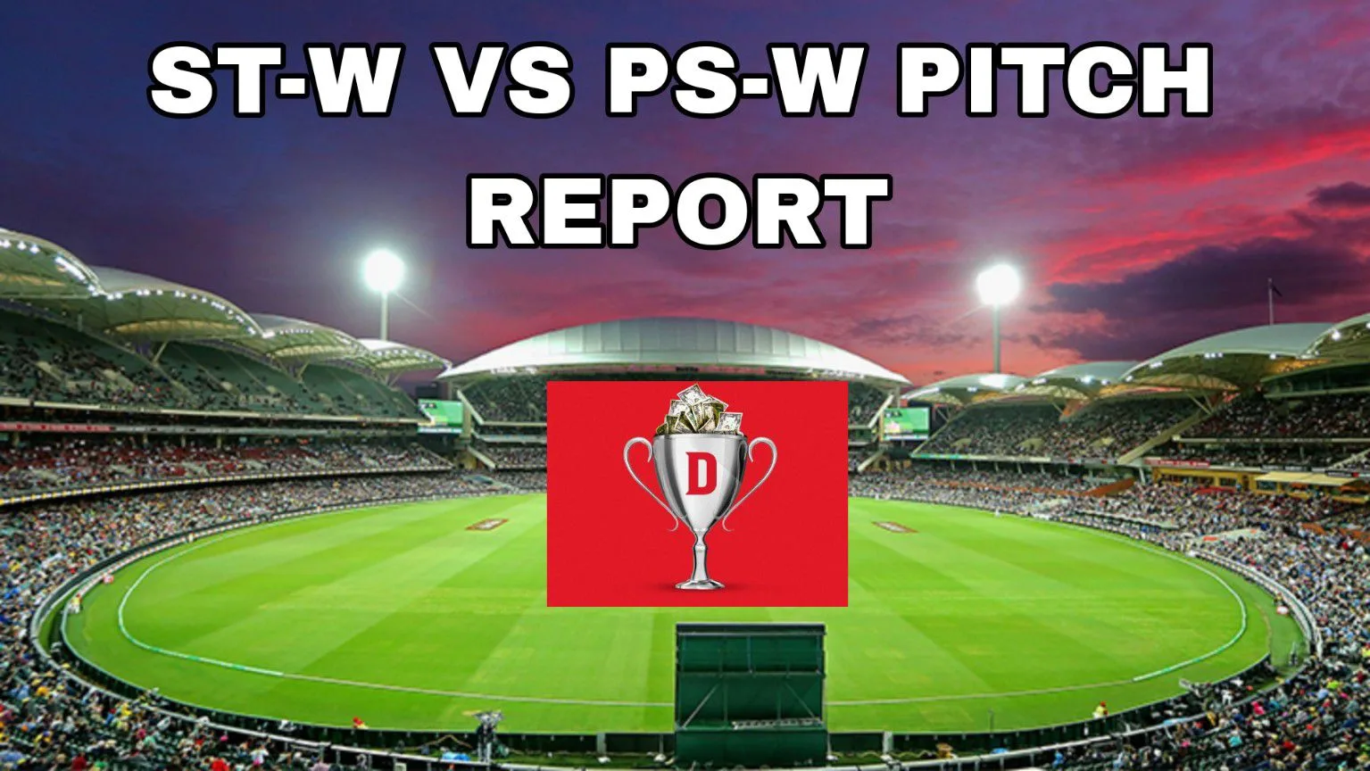 ST-W VS PS-W Pitch Report Hindi