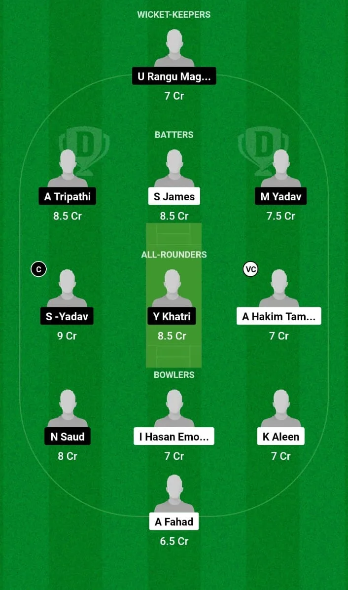 BD-19 vs NEP19 Dream11 Prediction Team 