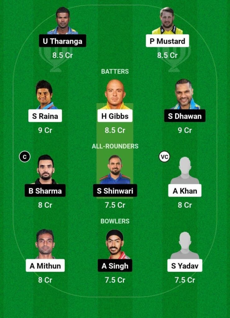 SS Vs NC Dream11 Prediction Team 2