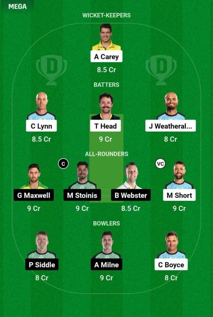 STR VS STA Dream11 Prediction Team 2