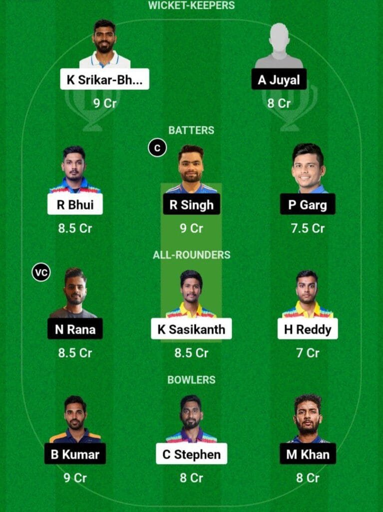 AND VS UP Dream11 Prediction Team