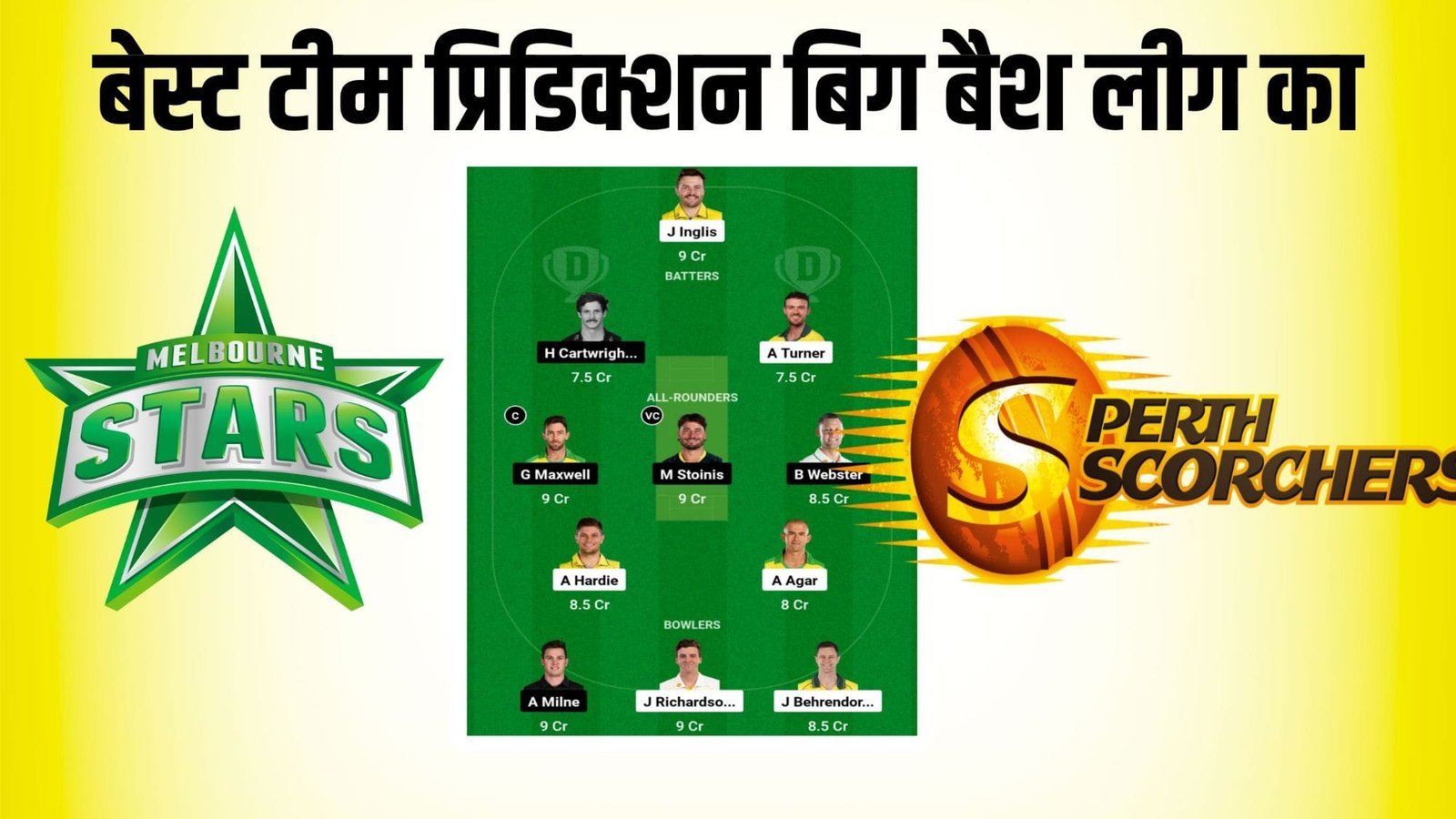 SCO Vs STA 1st t20 Dream11 Prediction