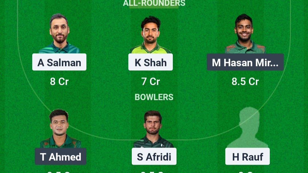 Dream11 Prediction Hindi ICC Champions Trophy Match No 09