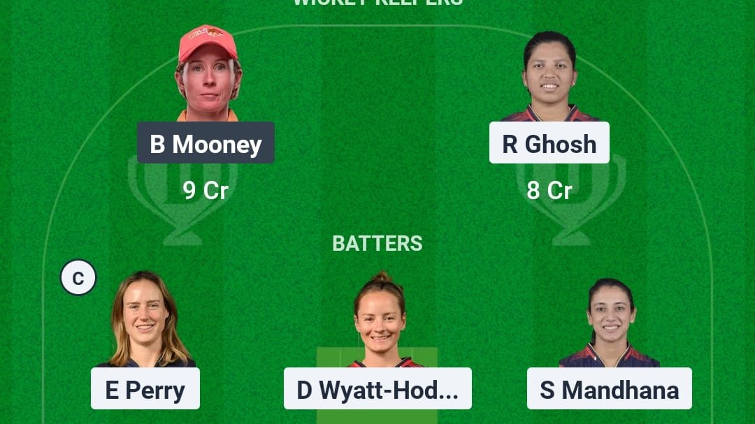 RCB VS GG Dream11 Prediction Hindi 2025 ,WPL Match No 12