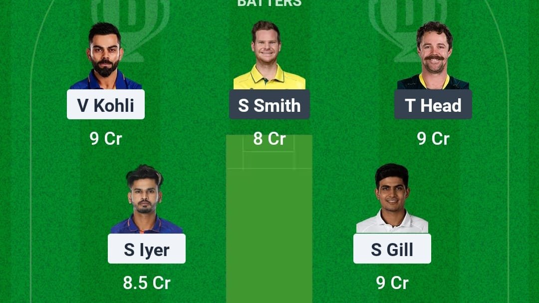 IND VS AUS 1ST Semi final Match Dream11 Prediction Hindi, ICC Champions Trophy