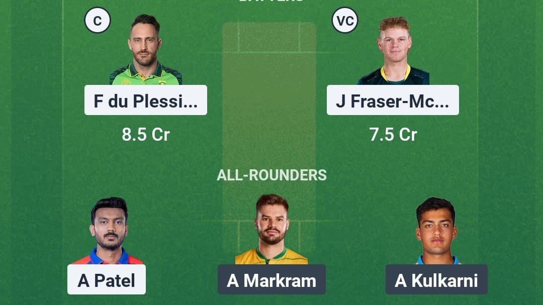 DC VS LSG Dream11 Prediction Hindi 2025