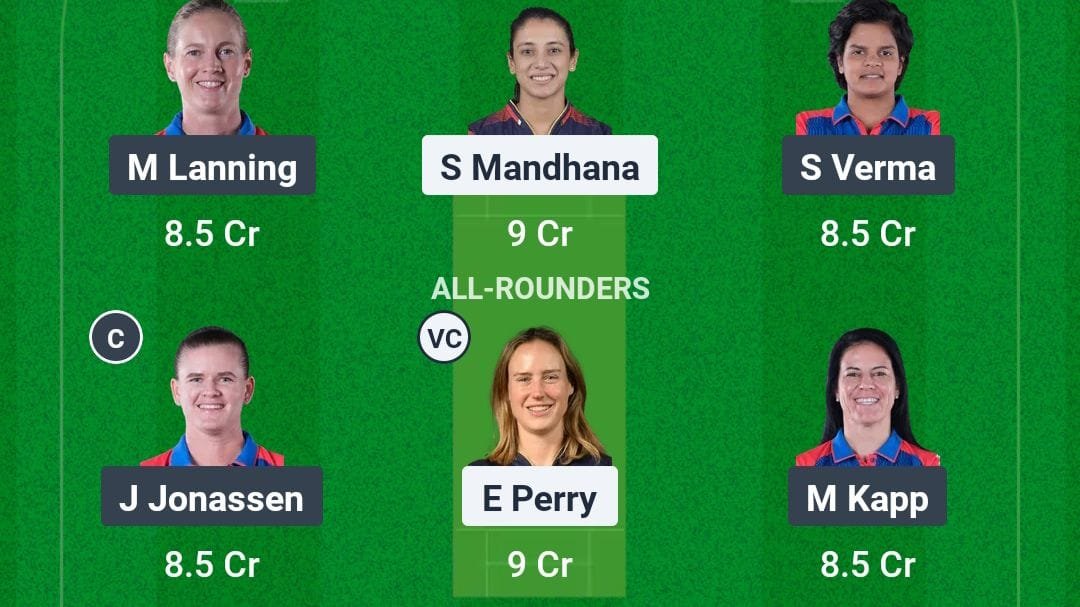 BLR-W VS DEL-W Dream11 Prediction Hindi,WPL Match No 14